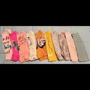 Carter’s/OshKosh Girl’s Long-Sleeve Shirts (Size 6/6X)